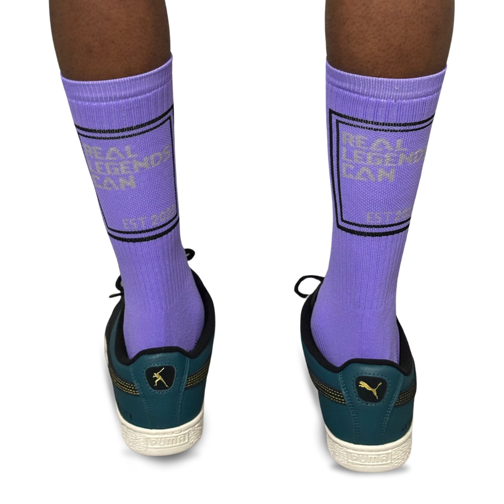 UNISEX RLC SOCKS PURPLE