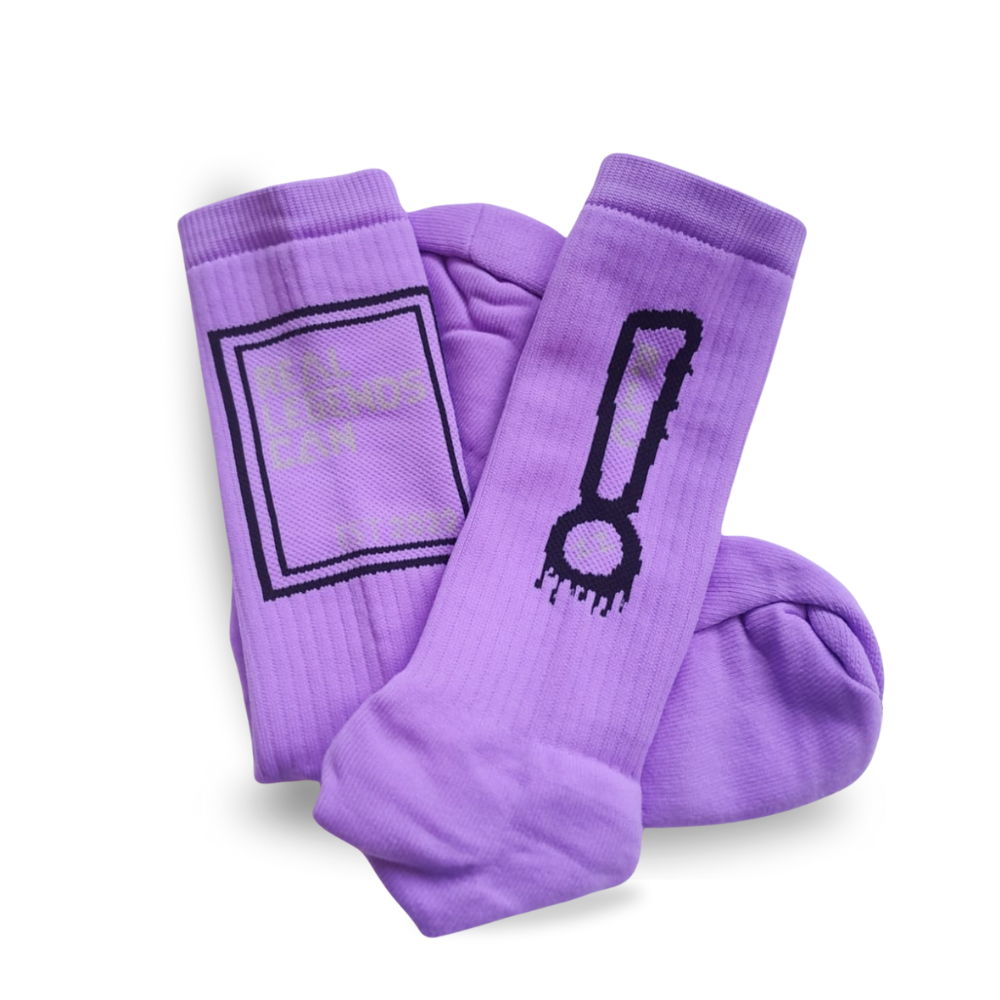 UNISEX RLC SOCKS PURPLE