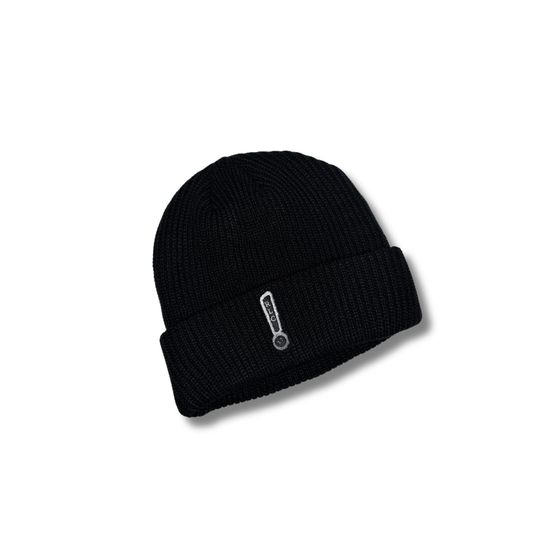 RLC BLACK BEANIE